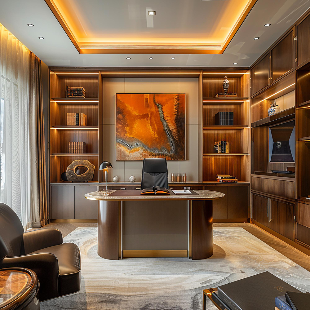 CEO Desk Veneers