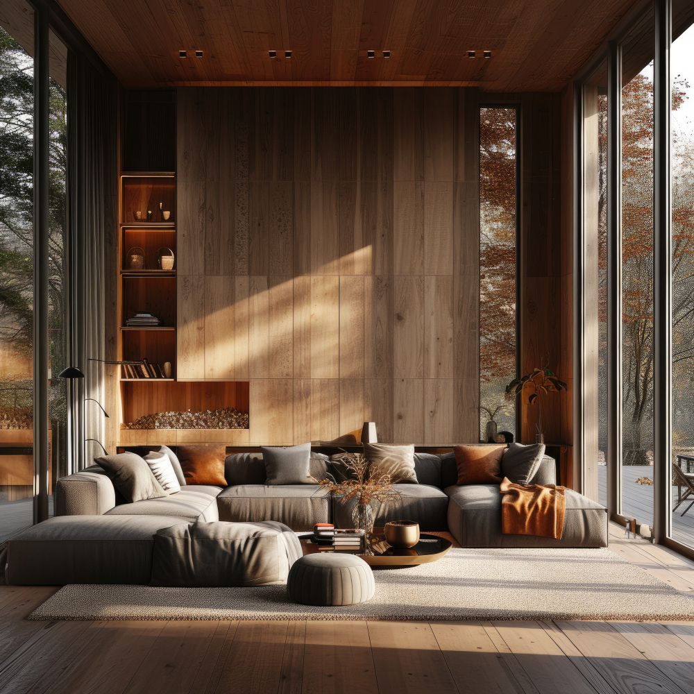 Luxury Living Room Wall